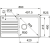 Zlewozmywak Franke Bell BCX 211-86/7 prawa komora 127.0738.578